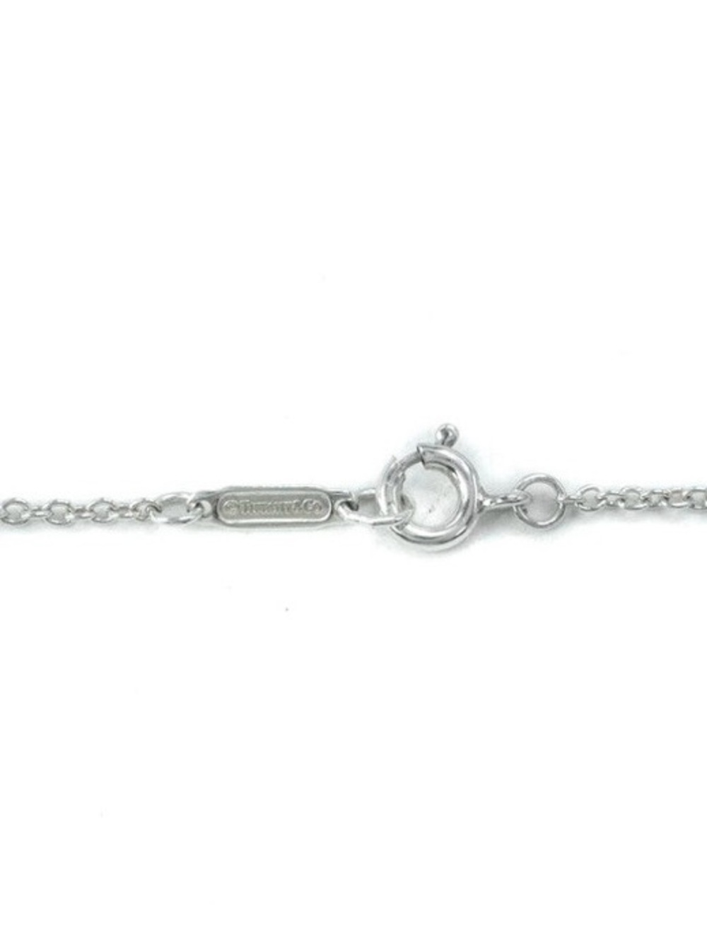 Vintage Tiffany & Co. 1837 Interlocking Circles Lariat Necklace Sterling Silver - Picture 11 of 11
